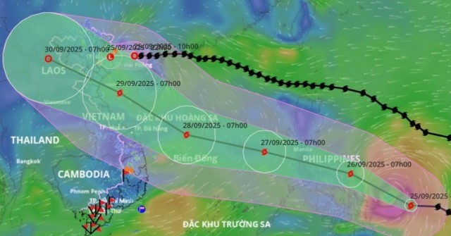 Bão Bualoi có thể nguy hiểm hơn Ragasa