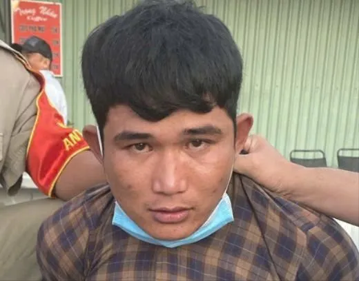 Đạt đã bắt xe buýt lên TP.HCM trước khi bị bắt. Ảnh: CACC