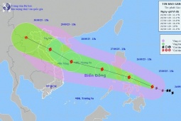 Tin tức trong ngày - Bão số 10 mang tên Bualoi có thể vào Đà Nẵng - Huế