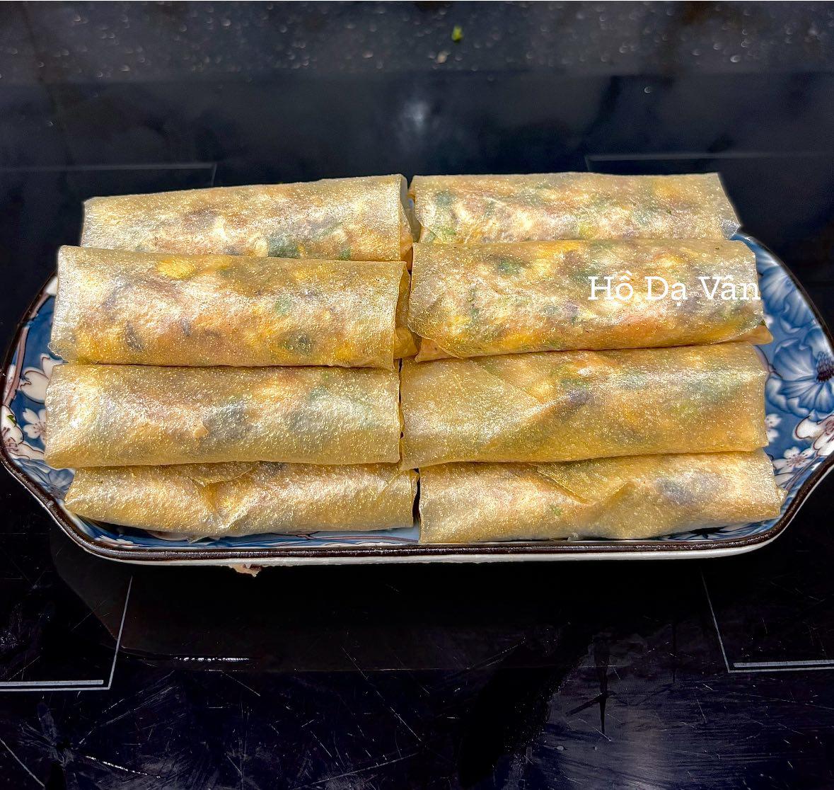Sử dụng ram gói nem có độ giòn ngon, không ngấm dầu.