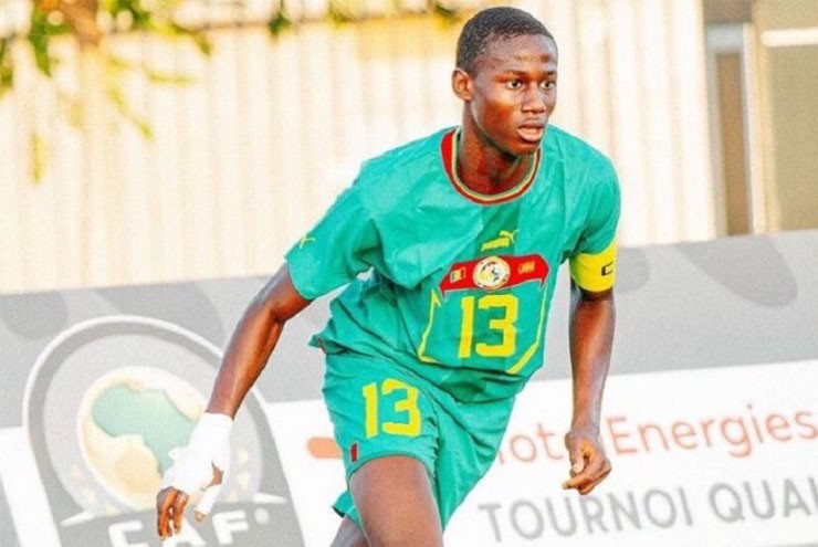Dabo từng là đội trưởng của U17 Senegal