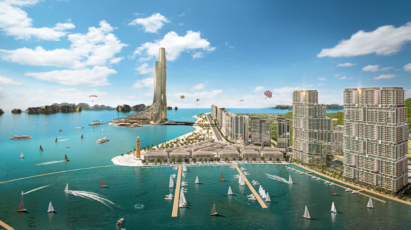 Sun Elite City tại Phường Bãi Cháy có tầm nhìn hướng vịnh Hạ Long