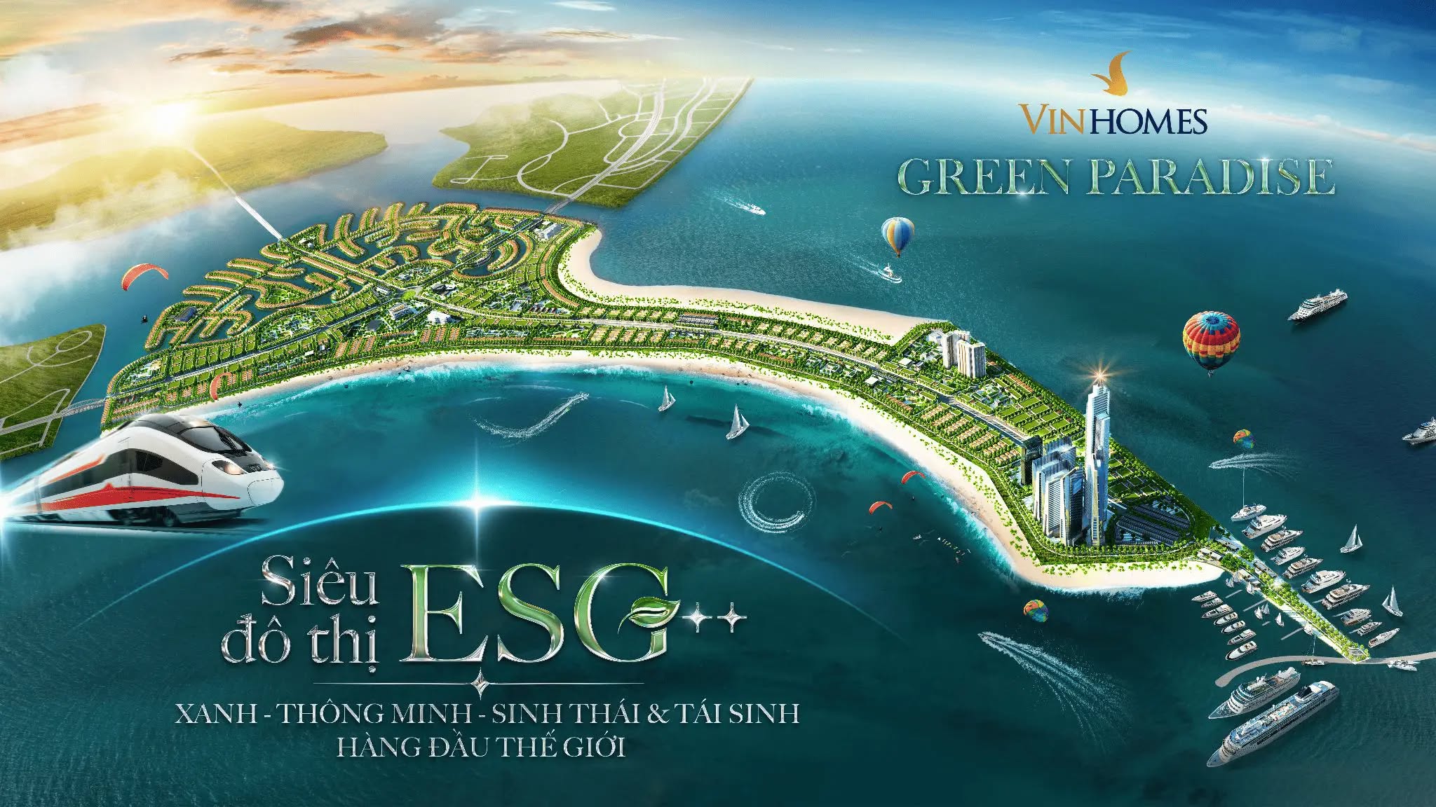 Vinhomes Greeen Paradise - Siêu đô thị ESG++