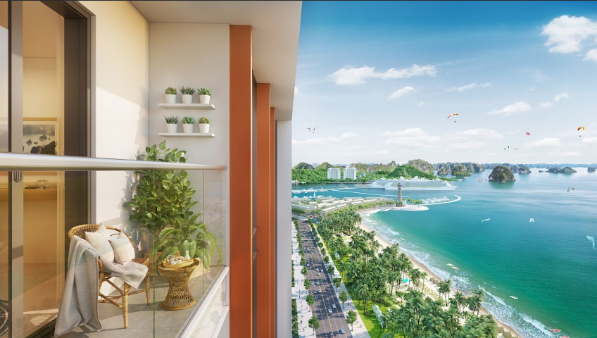 Căn hộ Sun Centro Town hướng Vịnh Hạ Long