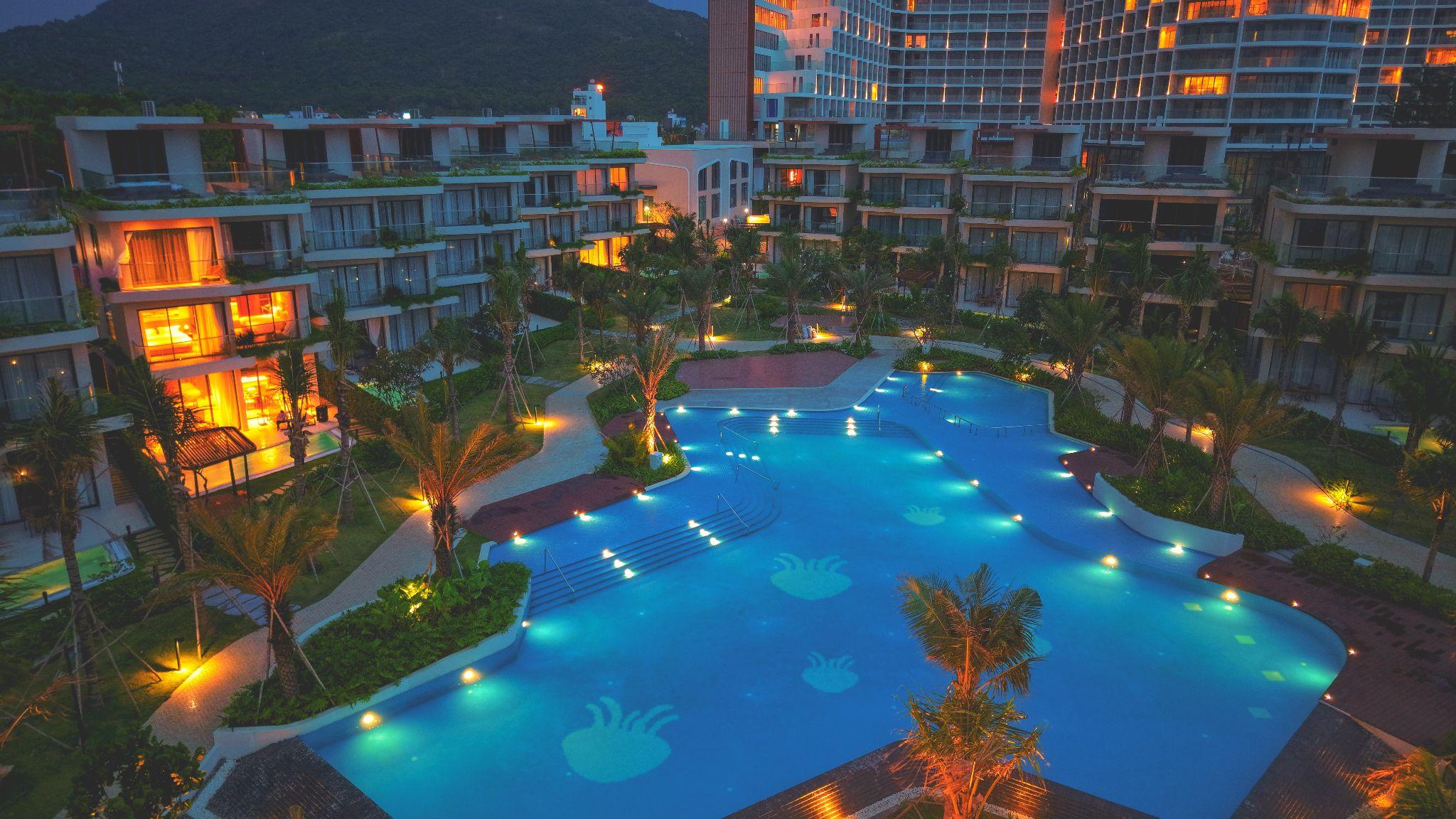 Nhiều hạng mục tiện ích của resort đã đi vào hoạt động