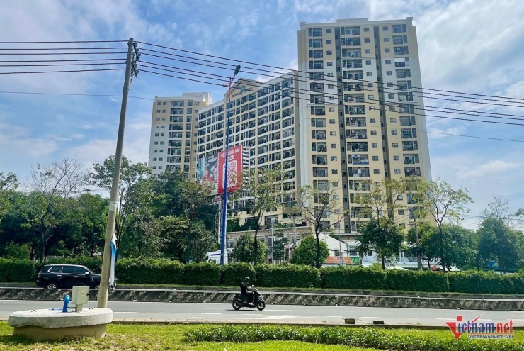 Một chung cư tại TP Thủ Đức (cũ) do công ty con của Thuduc House làm chủ đầu tư. Ảnh: Anh Phương