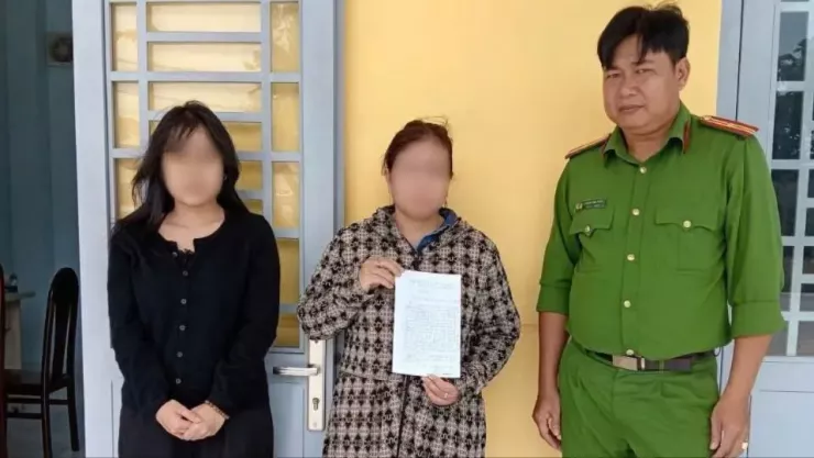 Trong 2 ngày, Công an Bến Cầu chặn hai vụ lừa đưa người sang Campuchia. Ảnh: NGUYỄN TIẾN