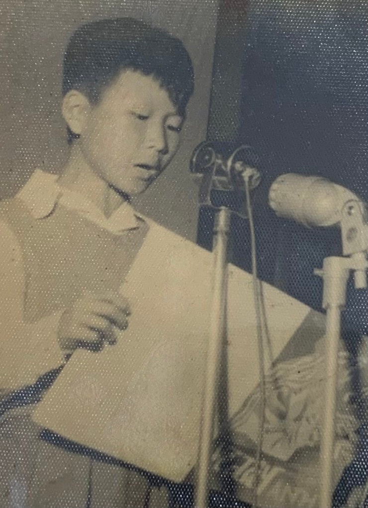 Nhạc sĩ Nguyễn Vũ thời trẻ.