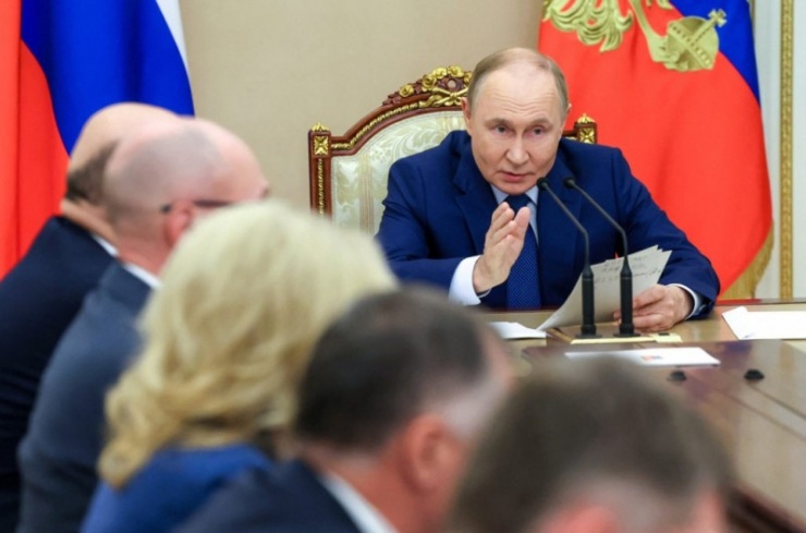 Tổng thống Nga Vladimir Putin. Ảnh: Reuters