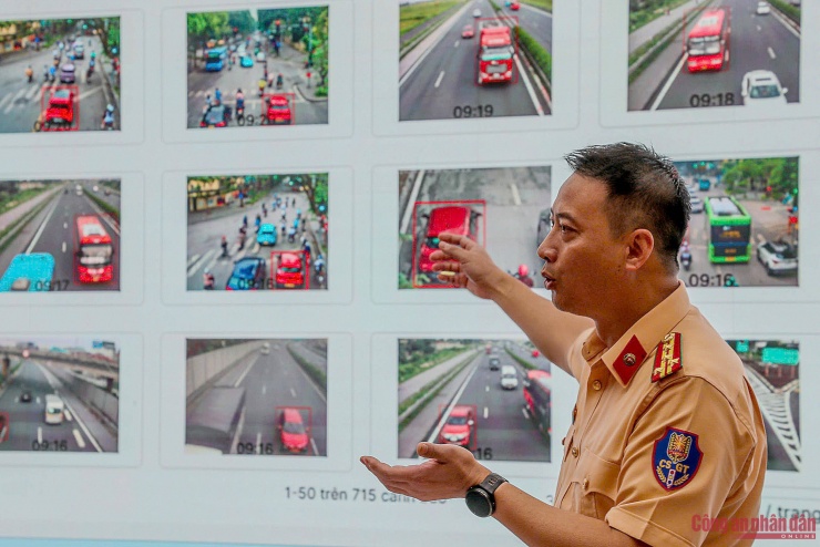 Đồng chí Phó Cục trưởng Cục CSGT dẫn ví dụ về hiệu quả của hệ thống camera AI trong trường hợp một phương tiện ô tô gây tai nạn bỏ chạy. Lực lượng chức năng tiếp nhận thông tin nhận dạng về phương tiện cũng như lái xe sẽ lập tức thông qua hệ thống lọc dữ liệu trên toàn bộ các tuyến đường trong khung giờ diễn ra vụ việc. Qua đó có thể vẽ lại bản đồ mà chiếc xe bị tình nghi chạy qua để phục vụ công tác truy xét, điều tra giải quyết tai nạn.