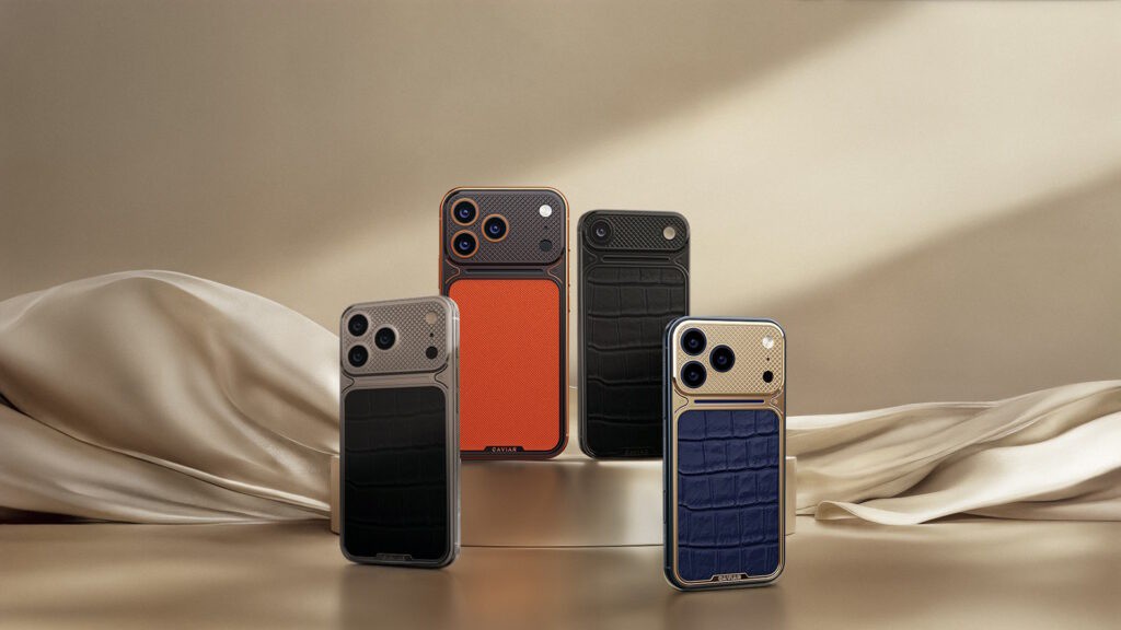 Bộ sưu tập Rich Colors với các mẫu iPhone 17 Pro và iPhone Air tùy chỉnh xa xỉ của Caviar
