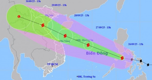 Bão Bualoi “lao nhanh” gấp đôi các cơn bão khác...