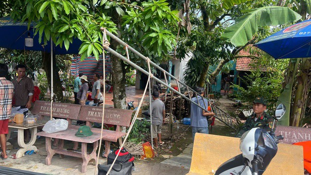 Hiện trường vụ sạt lở