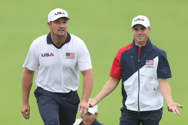 Ryder Cup 2025: DeChambeau và Justin Thomas lần đầu 'song kiếm hợp bích' - 1