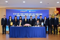 VNPT và LPBank ký kết hợp tác toàn diện, thúc đẩy chuyển đổi số và phát triển bền vững