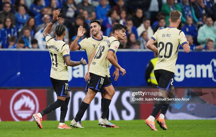 Trực tiếp bóng đá Real Oviedo - Barcelona: Rashford kiến tạo (La Liga) (Hết giờ) - 2