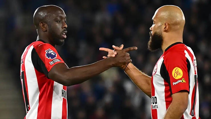 Mbeumo từng cực kỳ ăn ý với Wissa ở đội bóng cũ Brentford
