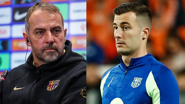 Thủ môn Pena (bên phải) là điển hình của việc phạm luật của HLV Flick phải chịu hậu quả như thế nào