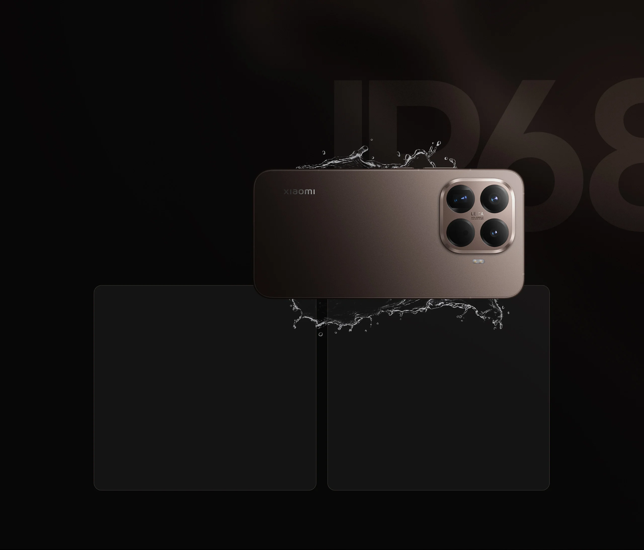 Xiaomi 15T Series được trang bị chuẩn IP68 chống nước với độ sâu đến 3m cùng kính cường lực Corning Gorilla Glass 7i bảo vệ mặt trước