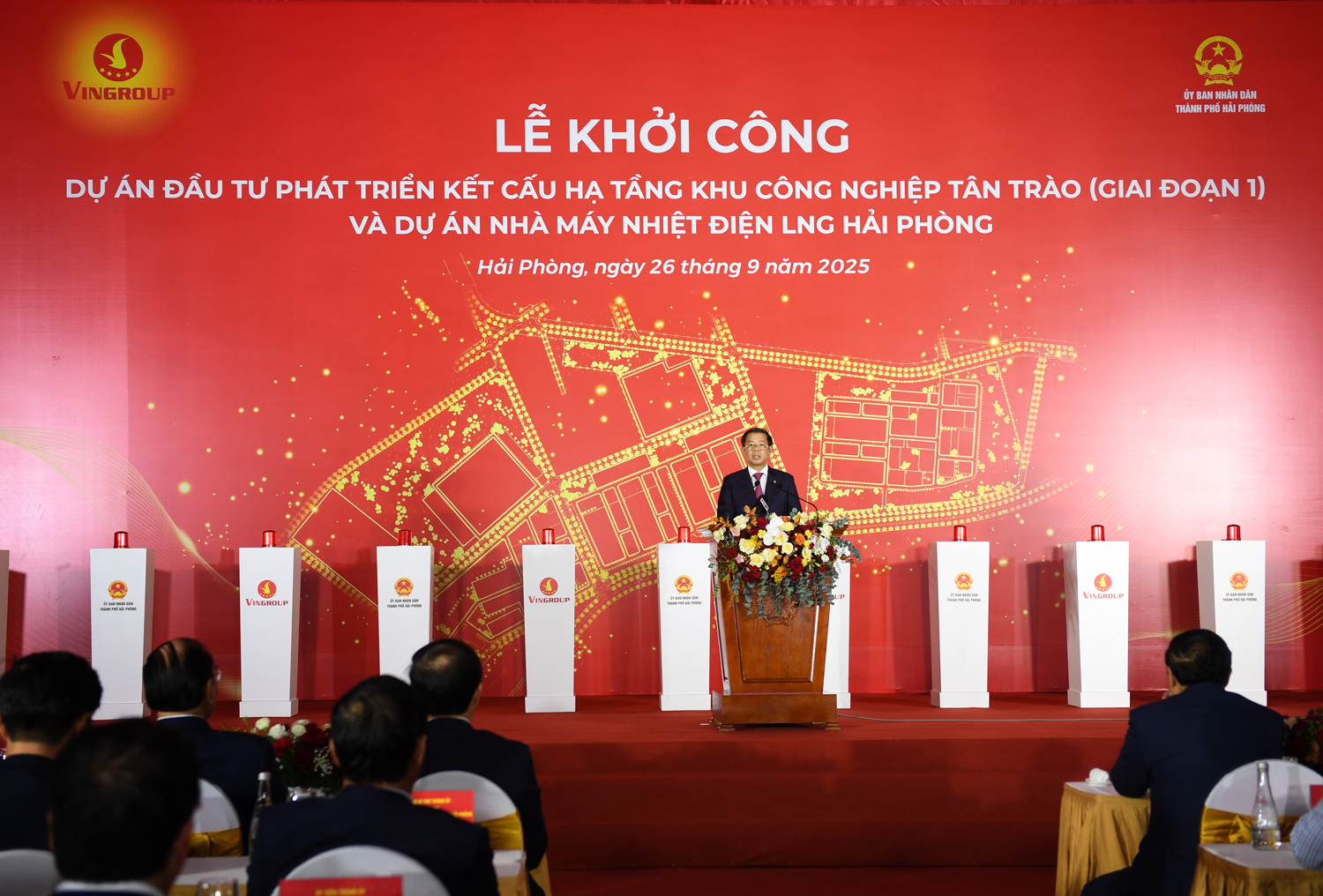 Tập đoàn Vingroup khởi công khu công nghiệp Tân Trào và nhà máy nhiệt điệt LNG Hải Phòng - 2
