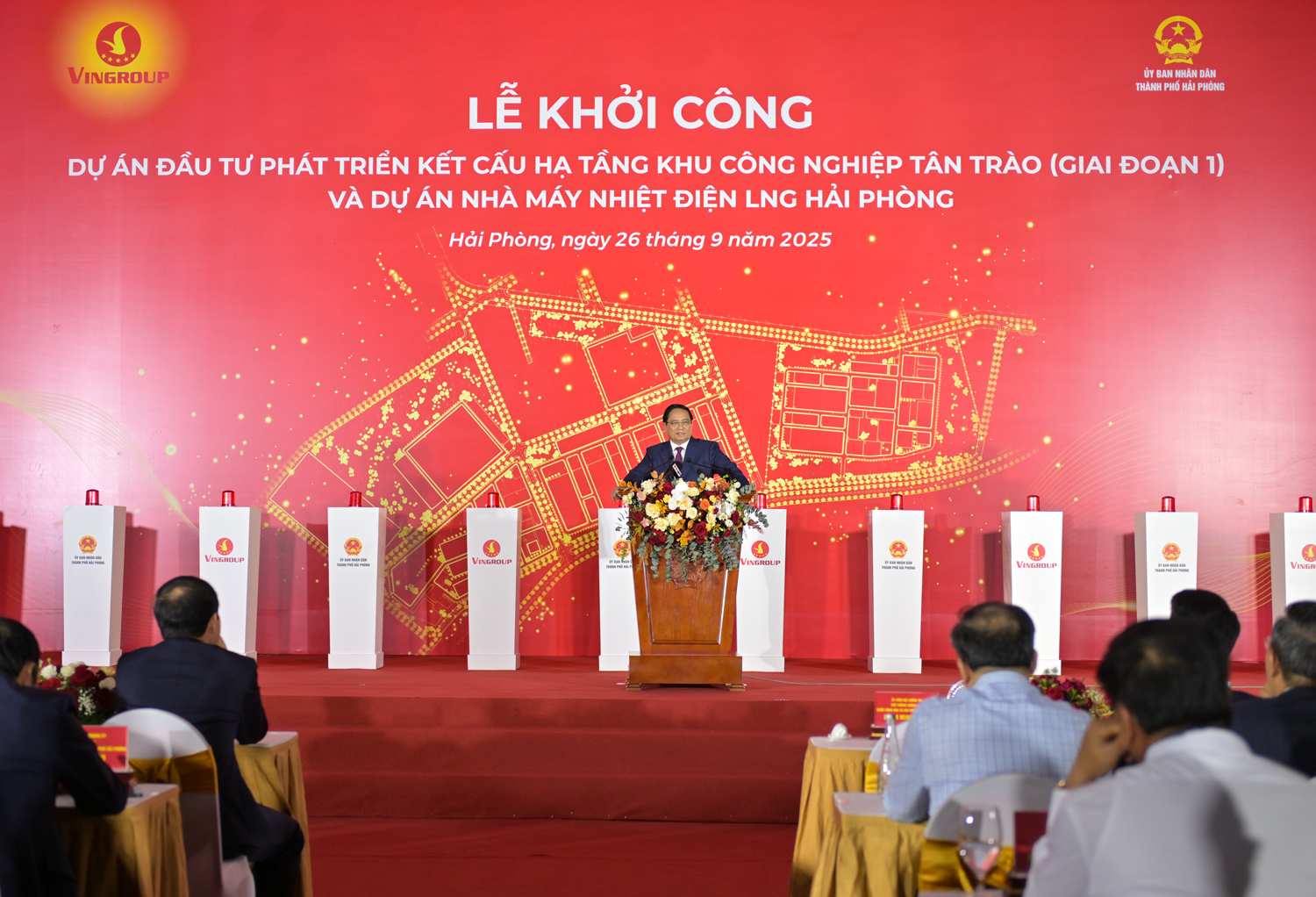 Tập đoàn Vingroup khởi công khu công nghiệp Tân Trào và nhà máy nhiệt điệt LNG Hải Phòng - 4