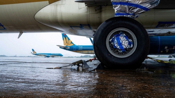 4 sân bay gồm Thọ Xuân, Đồng Hới, Phú Bài và Đà Nẵng sẽ đóng cửa trong khung giờ nhất định ngày 28/9 và 29/9 để tránh bão Bualoi. Ảnh minh họa: VNA.