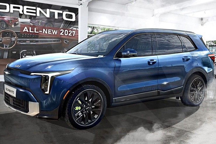 Kia Sorento 2027: Bước tiến mới thách thức phân khúc xe sang