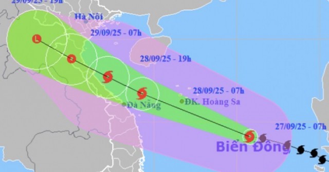 Dự báo mới nhất về thời điểm, khu vực đổ bộ vào...