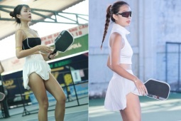 Thể thao - Hot-girl "vén váy" chơi pickleball hút triệu người xem: Chuyện như "cơm bữa"