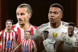 Dự đoán tỷ số Atletico - Real Madrid: Derby rực lửa, Alvarez so kè Mbappe (La Liga)