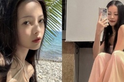 Vẻ đẹp gợi cảm, mỏng manh của ma nữ phim 'Đồi hành xác: Tà thuyết đen trở lại'