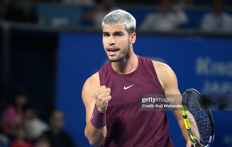 Alcaraz tiến vào tứ kết Japan Open