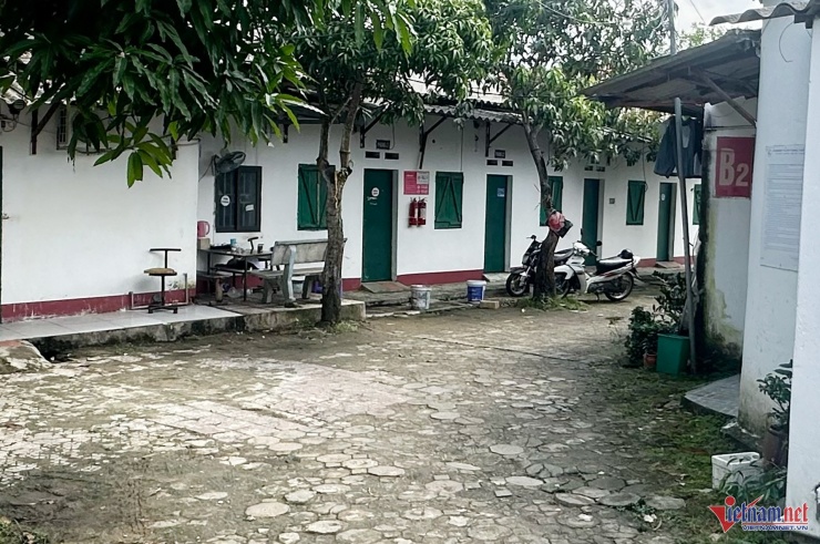 Xóm trọ nơi xảy ra vụ án mạng. Ảnh: Đức Hoàng