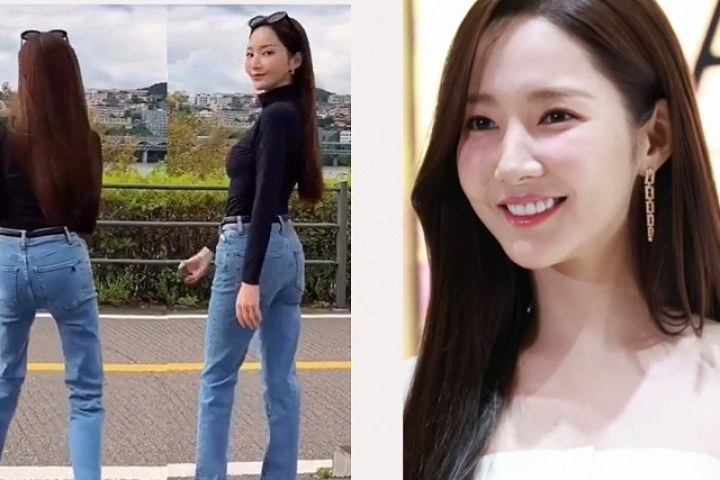 Park Min Young gây lo lắng với đôi chân gầy rộc