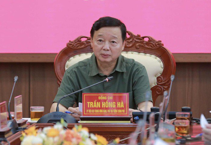 Phó Thủ tướng Chính phủ Trần Hồng Hà