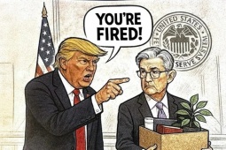Ông Trump bất ngờ đăng ảnh “sa thải” Chủ tịch Fed