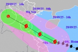 Tin tức trong ngày - Bão số 10 Bualoi giật cấp 15, đổ bộ vào khu vực nào ở miền Trung?