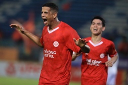 Video bóng đá Thể Công Viettel - Hà Tĩnh: Lucao "trả đũa", ghi bàn và kiến tạo (V-League)