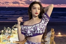 Bộ sưu tập đầm 'hoa lá cành' giá hàng trăm triệu đồng của Huyền Baby