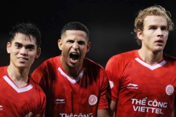 Trực tiếp bóng đá Thể Công Viettel - Hà Tĩnh: Bất lực cuối trận (V-League)