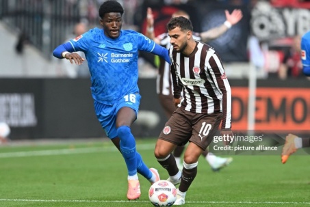 Video bóng đá St Pauli - Leverkusen: Rượt đuổi hấp dẫn, 3 điểm về tay (Bundesliga)