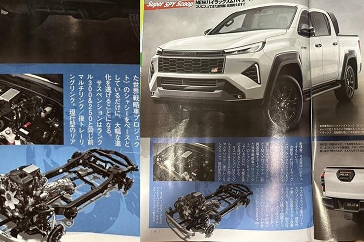Toyota Hilux thế hệ mới sắp trình làng với nhiều thay đổi lột xác - 6