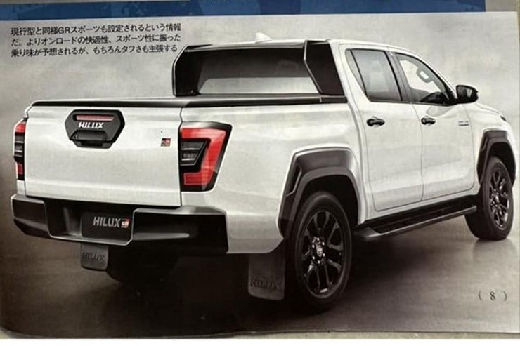 Toyota Hilux thế hệ mới sắp trình làng với nhiều thay đổi lột xác - 7