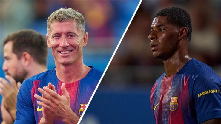 Rashford sẽ thay thế Lewandowski ở Barca?