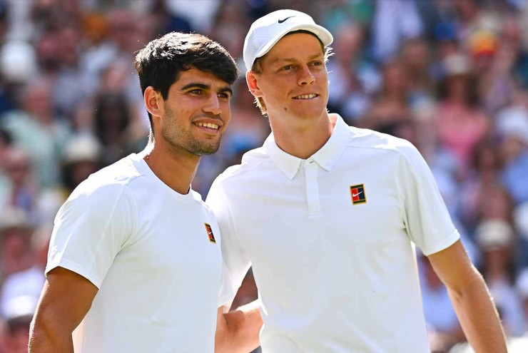 Sinner và Alcaraz hiện là những tay vợt hàng đầu của làng tennis