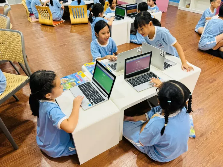 Một giờ học của học sinh Trường Tiểu học Linh Chiểu, TP.HCM. Ảnh minh hoạ: NGUYỄN QUYÊN