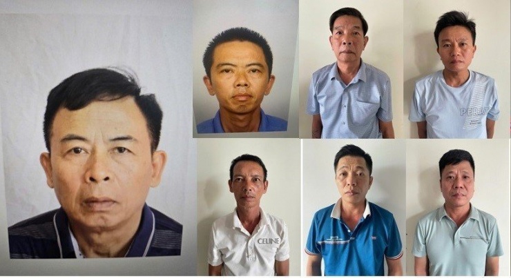 Các đối tượng liên quan vụ án.