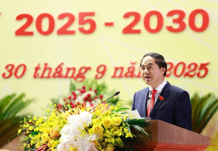 Tân Bí thư Tỉnh uỷ Thái Nguyên Trịnh Xuân Trường.