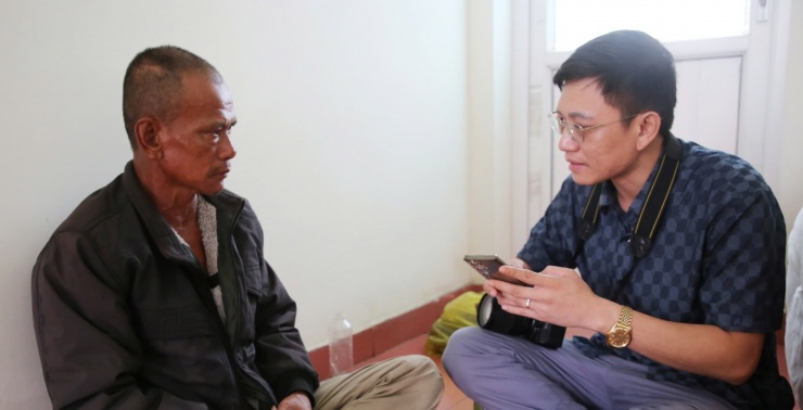 Ngư dân kể lại phút giây kinh hoàng trong vụ chìm tàu với phóng viên Báo Người Lao Động