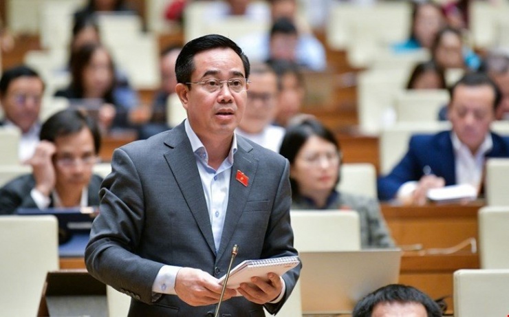 Đại biểu Nguyễn Văn Huy. Ảnh: QH